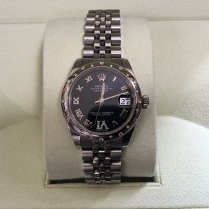 Ladies Rolex 26mm steel/18kt white gold Datejust